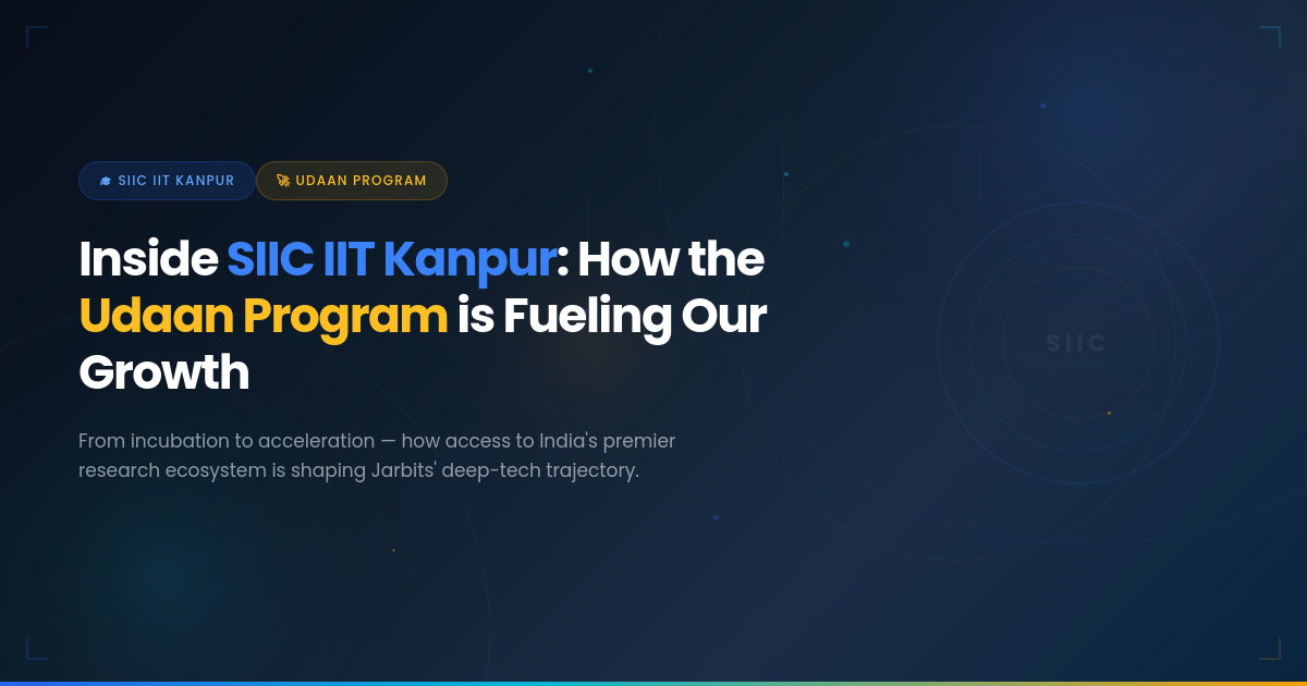 Read more about the article Inside SIIC IIT Kanpur: How the Udaan Program is Fueling Our Growth
